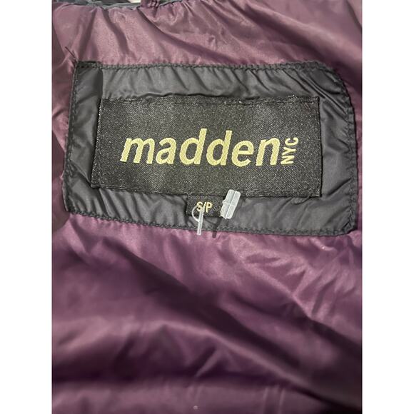 Madden NYC hooded puffer coat Sz small S, lightweight, packable, - Picture 7 of 11